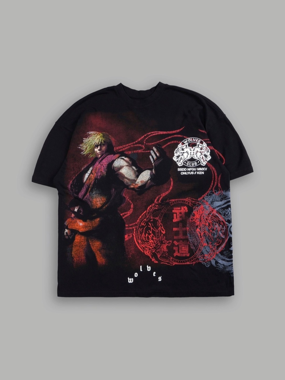 NEW! Street Fighter X Darc Sport Special Edition Ken Tee
